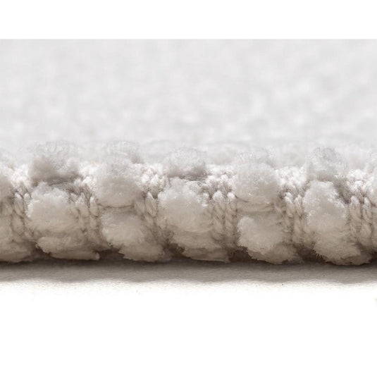 Wicotex classic braid bidetmat 50x60 cm wit