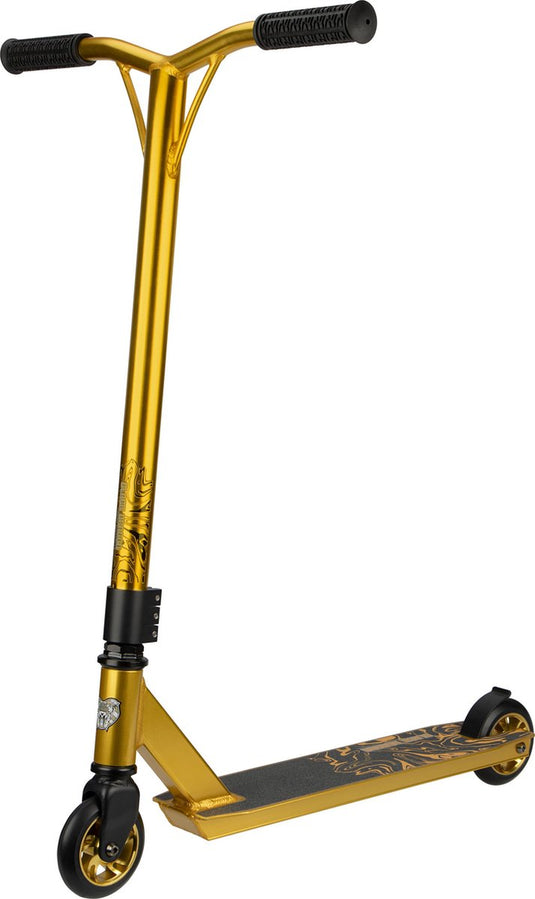 Black dragon stuntstep - liquid gold - goud zwart - step - 100kg