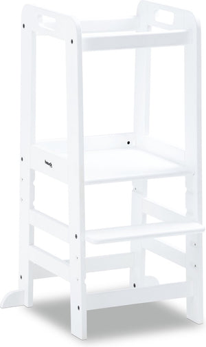 Hauck learn n explore - leertoren - opstapje - fsc® mix gecertificeerd beukenhout - white