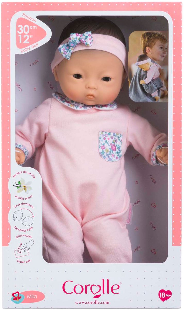 Afbeelding laden in galerijviewer, Corolle babypop calin mila, 30cm
