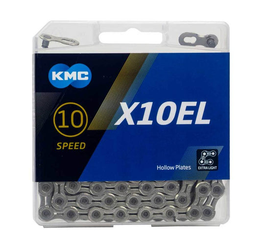 KMC Fietsketting X10EL - Zilver - 10 speed - 114 schakels