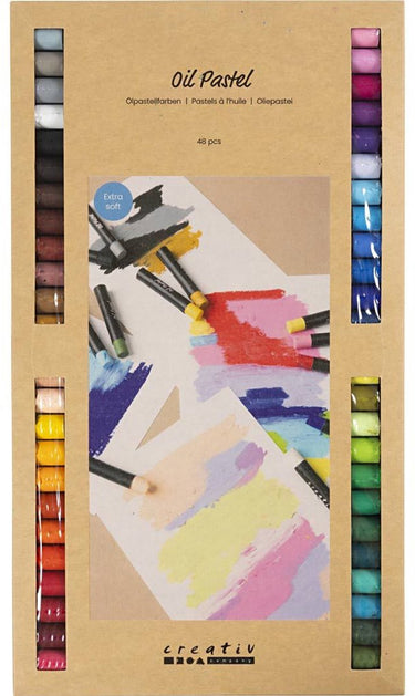 Creativ company oliepastels set 48 kleuren