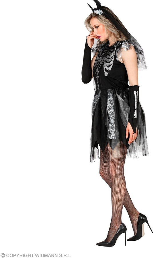 Finidi skeletbruid jurk bella