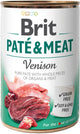 Brit blik paté meat 400 g - hondenvoer - hert