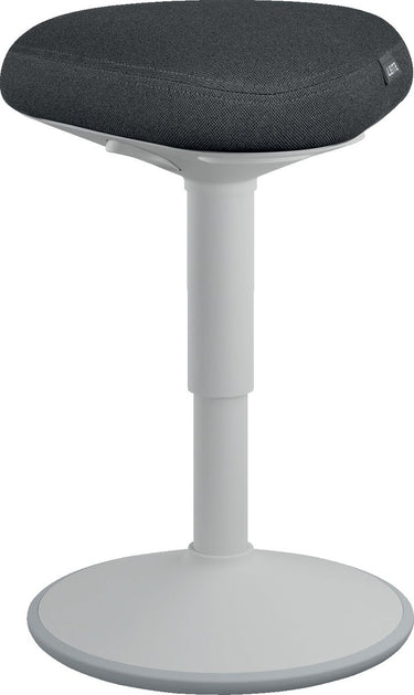 Leitz ergo active zitkruk met comfortzitting - bureaukruk - ergonomische kruk - grijs