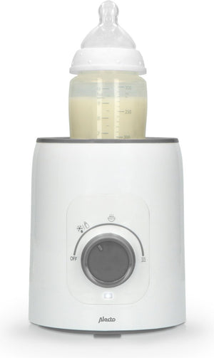 Alecto bw600 - flessenwarmer met snelle opwarming (210w) - wit