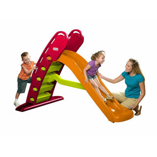 Load image into Gallery viewer, Little tikes glijbaan groot oranje
