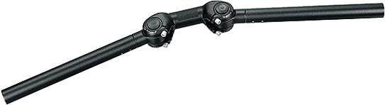 Load image into Gallery viewer, Ergotec stuur ahs superlight 25,4 verstelbaar zwart
