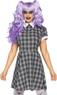 Leg avenue plaid babydoll dress