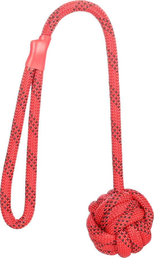 Flamingo vokas trektouw met bal rood zwart
