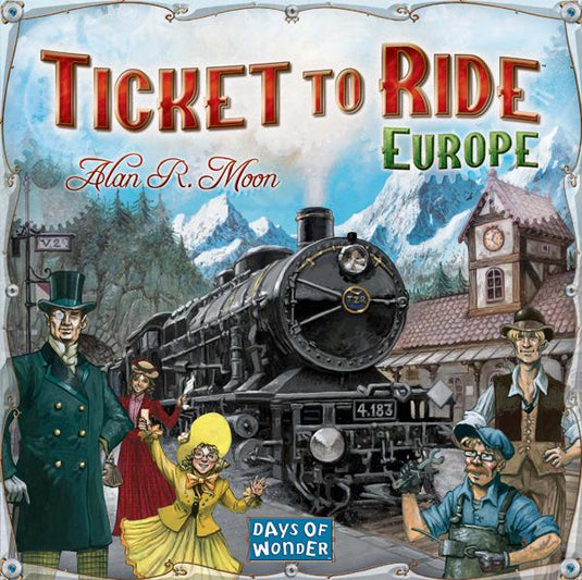 Asmodee ticket to ride europe bordspel