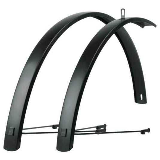 Sks spatbordset 28 (622) edge al 56mm aluminium mat-zwart