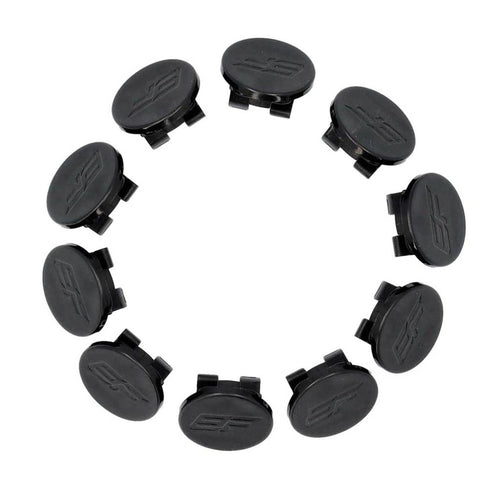 Eurofender anp spatd stanghouder ef pvc zw ds a 10