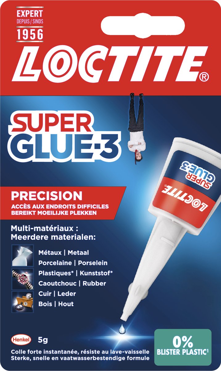 Afbeelding laden in galerijviewer, Loctite precision 5 gram extreem sterk | universele secondenlijm | multilijm voor knutsel precisie oplosingen | sterke alleslijm.

