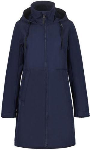 Icepeak agaram dames softshell jas - donker blauw - 38