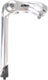 Stuurpen verstelbaar 110mm x 22.2mm- Zilver