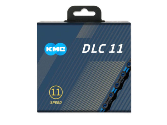 KMC Fietsketting DLC 11 - 118 schakels - Blauw Zwart - Extreem duurzaam - 243g