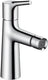 Hansgrohe talis s - eengreeps bidetkraan met afvoergarnituuer met een trekstang, chroom 72200000