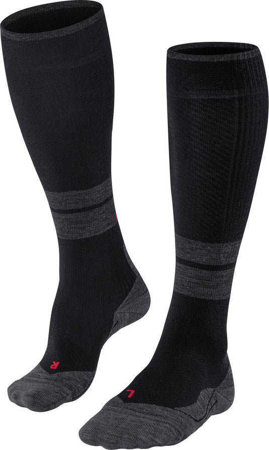 Falke tk energy met compressie wol functioneel materiaal wandelsokken heren zwart - maat 43-46 w4