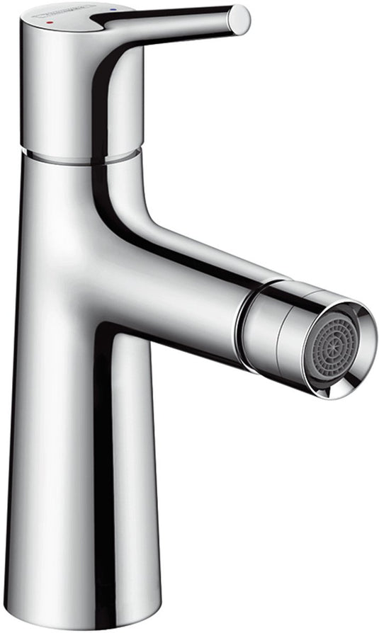 Hansgrohe talis s - eengreeps bidetkraan met afvoergarnituuer met een trekstang, chroom 72200000