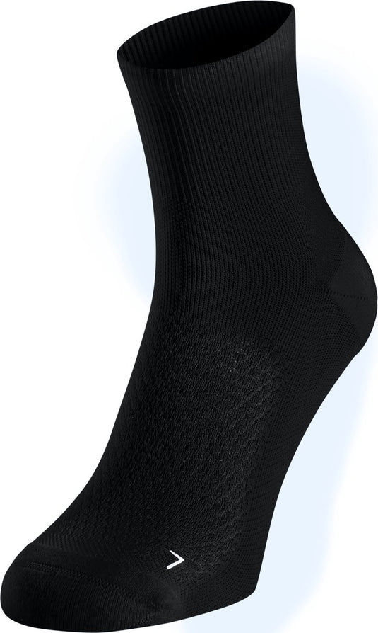 Odlo essentials enkellange sokken - unisex - zwart - 39-41
