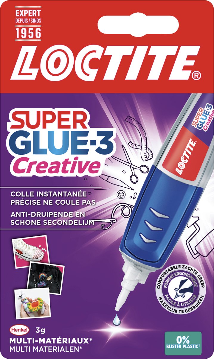 Laden Sie das Bild in Galerie -Viewer, Loctite creative pen 3g secondelijm | hoge detail alleslijm | multilijm seconde lijm.
