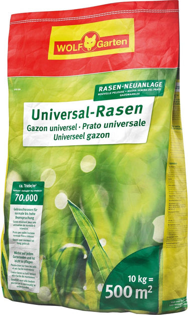 Wolf-garten wolf garten u-rs 500 universeel gazon 10kg voor 500qm
