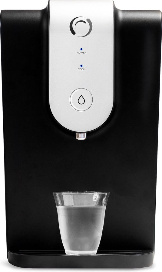 Aqua optima waterkoeler met waterfilter - lumi - tafelmodel waterkoeler voor thuis en klein kantoor | capaciteit: 8,2l