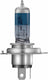 Osram halogeenlamp h4 12v 100 90w - wit ijsblauw 5000k intens dimlicht en grootlicht cool blue boost set 2 stuks