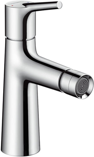 Hansgrohe talis s 1 gats bidetkraan met waste chroom