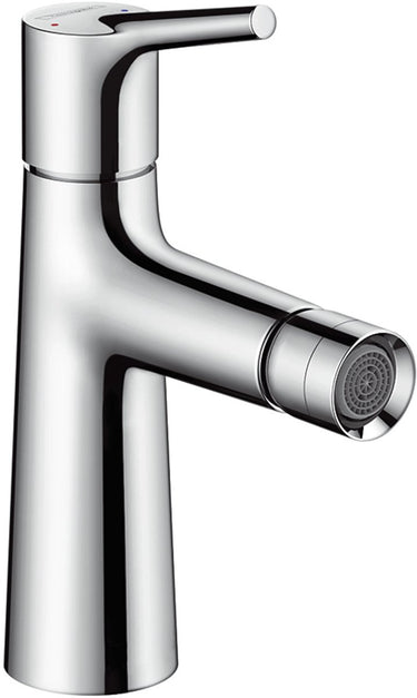 Hansgrohe talis s 1 gats bidetkraan met waste chroom