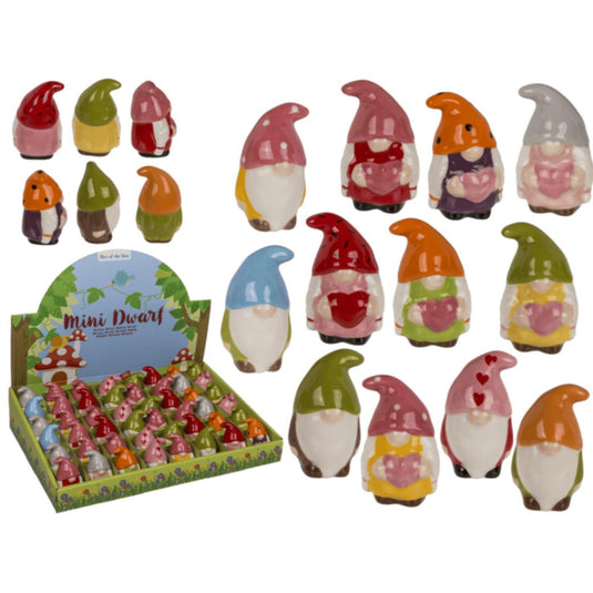 Ootb mini dwerg keramiek 3x5cm