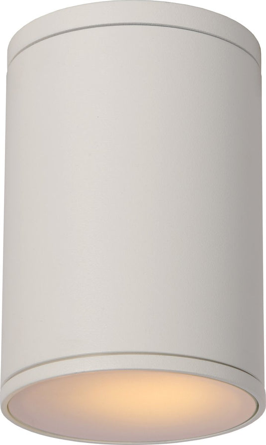 Lucide tubix - plafondspot (plafondlamp) binnen buiten - ø 10,8 cm - 1xe27 - ip54 - wit