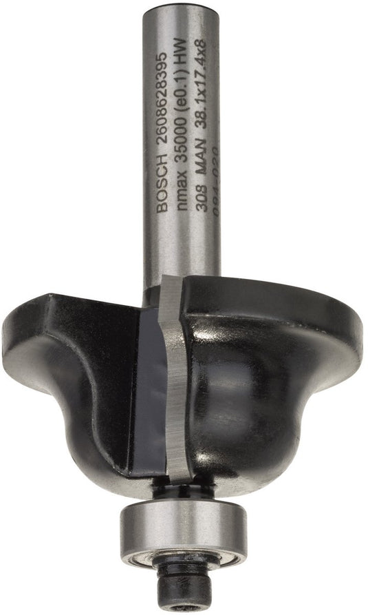 Bosch - paneelfrees b 8 mm, r1 6,3 mm, b 12,7 mm, l 17,4 mm, g 61 mm