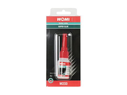 Womi secondelijm transparant - 20ml