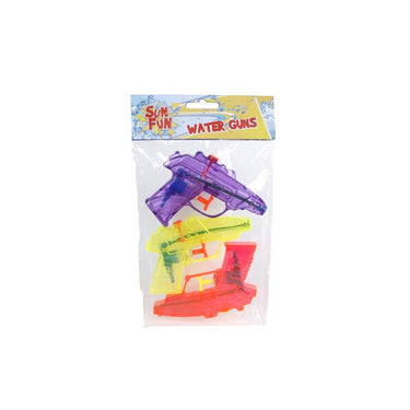 Sun fun waterpistolen 11,5cm 3-delig set