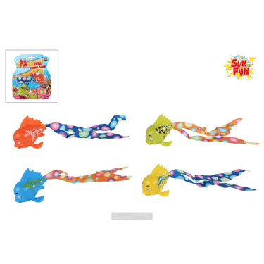 Sun fun duikspel vissen 2 stuks op kaart 2ass
