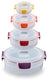 Joseph joseph nest lock 4-delige vershoudbakken set, rond, multisize