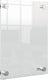Nobo premium plus wandgemonteerde a5 poster frame voor documenten, posters - met hoekmontage - transparant acryl