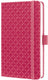 Sigel - notitieboek - jolie flair - a5 - hardcover - 174 pagina's - lijn - 80 grams papier - fuchsia roze - si-jn105