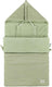 Trixie voetenzak baby bliss sage groen - warme kinderwagen accessoire.