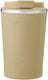 Aya ida aya ida - cup2go - thermosbeker - koffiebeker - coffee to go - reisbeker - meenemen - 380ml - dusty yellow
