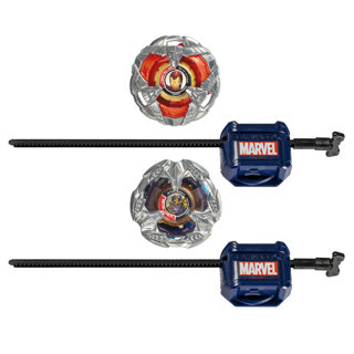 Load image into Gallery viewer, Beyblade x marvel thanos iron man

