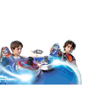 Afbeelding laden in galerijviewer, Silverlit spinner mad 2 deluxe battle pack - 2 shakers, 2 spinners, 1 battle arena
