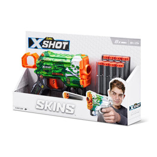 Load image into Gallery viewer, Zuru x-shot skins menace met 8 darts
