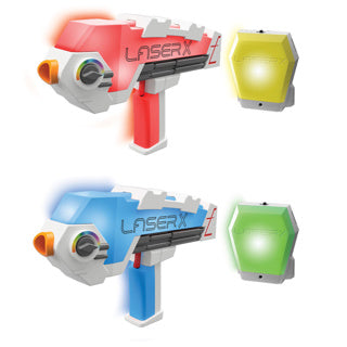 Laser x revolution - lasergame set voor kinderen - met 2 laserguns en 2 vesten