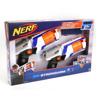 Load image into Gallery viewer, Hasbro nerf n-strike elite strongarm 2 stuks
