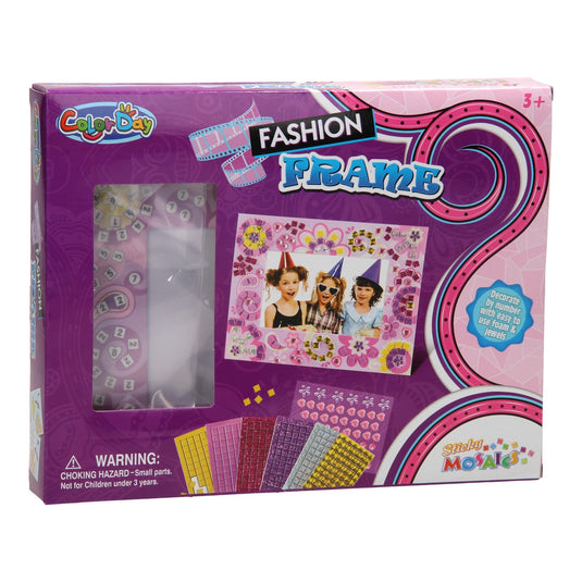 Mozaïek fotolijst versieren