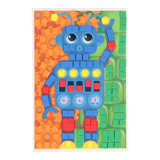 Maak je eigen mozaiek robot