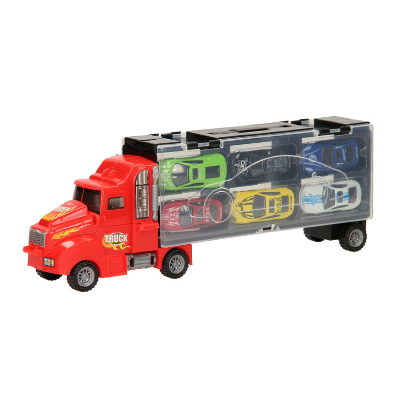 Load image into Gallery viewer, Opberg autotransporter - rood

